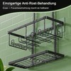 3-Tier Shower Shelf for Hanging - Shower Shelf Hanging for