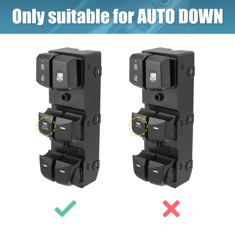X AUTOHAUX Master Power Door Window Switch AUTODOWN for Hyundai
