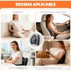 Soporte Lumbar para Auto y Oficina, Cojín Lumbar de Espuma