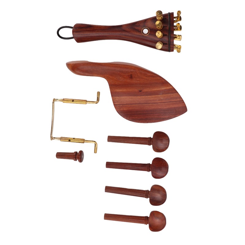 Violin Repair Parts Accessories High End Jujube Wood Tailpiece Chin