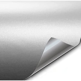 VViViD+ Matte Metallic Combat Pearl Grey Premium Vinyl Wrap Film (25ft x 5ft)
