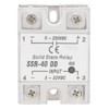 SSR-40 Solid State Relay,AC to AC,Input 6-12ma Output 40A DD