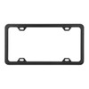 Grand General 60414 Matte Black Powder Coated License Plate Frame