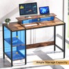 MINOSYS Gaming/Computer Desk - 47” Home Office Small Desk with
