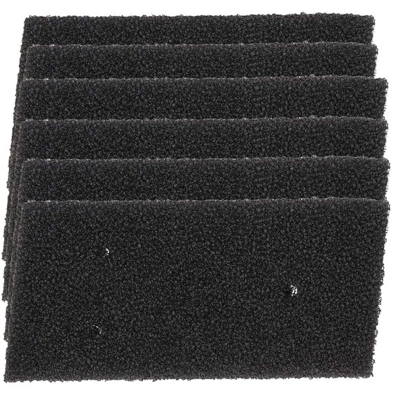 6X Foam Sponge Filter 8015250474909 Replacement for Bauknecht Privileg Whirlpool