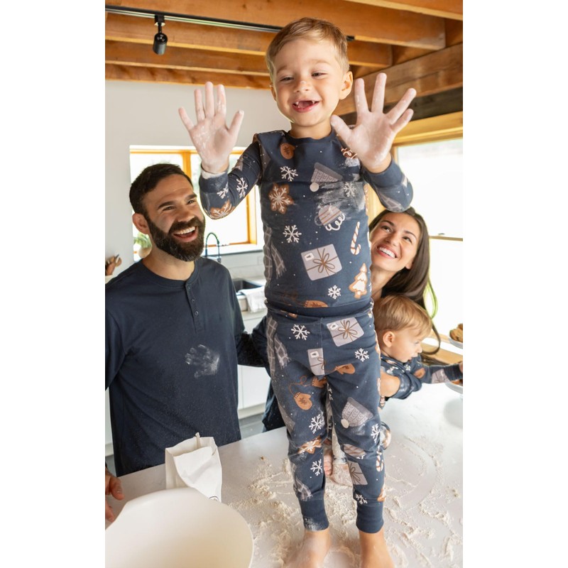PajamaGram Christmas Pajamas For Family - Family Pajamas Matching Sets,