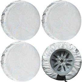 Season Guard - 4 fundas para neumáticos, protector de rueda para camionetas, SUV, remolques, cámpers, vehículos recreativos, cubierta de...
