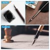 PATIKIL 0.5-0.7mm Line Width Fountain Pen Nib Replacement, 10 Pack