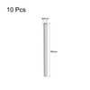 TOP-VIGOR 10Pcs 4mm x 60mm Dowel Pins Shelf Support Pegs,