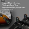 Aroma UHF Wireless System Rechargeable Audio Wireless Guitar Transmitter Receiver