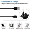 2-Pack Charger for Garmin Fenix 8 43MM/47MM/51MM, 3.3ft Charging Cable&Stand