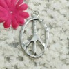 Fashion Jewelry big PEACE SIGN LOVE HIPPIE RETRO pendant 22"