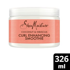 SHEA MOISTURE SheaMoisture Coconut & Hibiscus Curl Enhancer no silicones or sulphates smoothie for thick, curly hair 326 ml