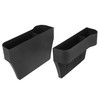 X AUTOHAUX Pair Car Seat Gap Storage Box Organizer Driver
