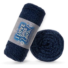 I Love This Yarn 4 - Medium Yarn for Crocheting & Knitting – 252 Yards of Acrylic Yarn for Crocheting Blankets, Hats, & More – Craft Supplies for Handcrafting Accessories
