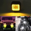 Ourbest Motorcycle Fog Ring Lights, Cube Spotlight LED Lights for