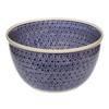 Polish Pottery Mixing Bowl 5 Qt. Decoration Inside From Zaklady