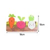 Sharplace Montessori Busy Board DIY Accessories Pull Carrot Toy, Children's