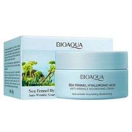BIOAQUA Sea Fennel Hyaluronic Acid Facial Anti-Wrinkle Nourishing Moisturizing Face Cream 60g/2.11oz
