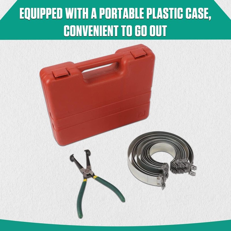 Automotive Piston Ring Compressor Tool, Car Engine Piston Ring Compressor