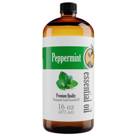 Natures-Star Peppermint Essential Oil 2-Pack (16oz Each, 32oz Total) – Therapeutic Grade – Candle Making – Peppermint Oil Bulk
