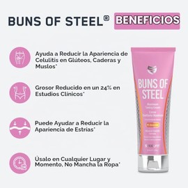 SteelFit Buns of Steel Maximum Toning Cream with 4% Intenslim