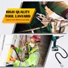 LEIFIDE 16 Pcs Tool Lanyard Standard Length Safety Tool Leash