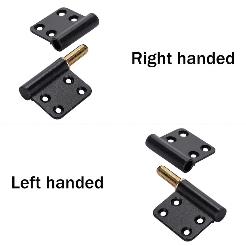 MOZCORN 6 Pcs 4 Inch Lift Off Flag Hinges -