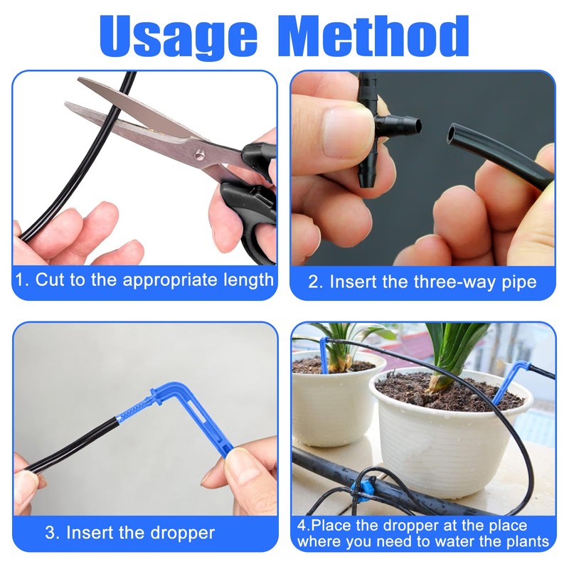 Micro Irrigation Hose 30 m Micro Drip System Hose Drip