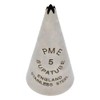 PME Seamless Stainless Steel Small Star Supatube no. 5, Silver