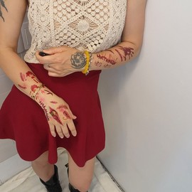 Amazing Halloween Makeup Tattoo Sticker - RC-213 / 어메이징 할로윈 분장 타투 스티커 - RC-213