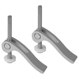 Peachtree Woodworking Supply Cam Action T-Track Quick Release Hold Down Clamp for Jigs, Fixtures & Shop Fences (2, 1/4")