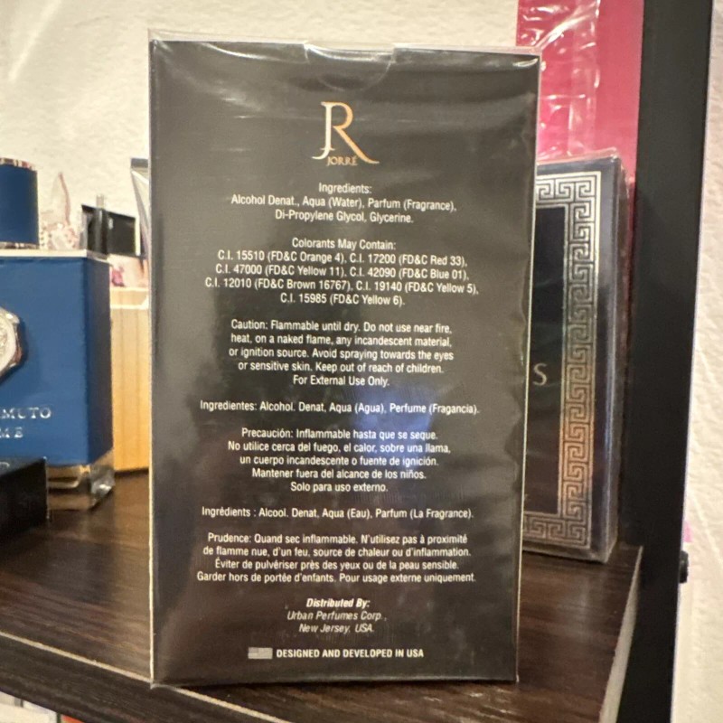 Jorre Amaze Noir 3.4 Oz Edp For Men