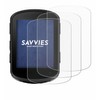 Savvies Pack of 6 Screen Protectors for Garmin Edge 540