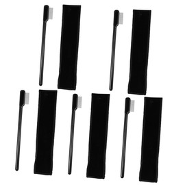 minkissy 5 Sets Eyelash Comb Lash Tools Metal Brow Eyelash Wands Brush Lash Comb Brush Brow Spoolie Brush Metal Spoolie Brush Metal Eyebrow Brush Cosmetic Woman Beauty Comb Steel Needle