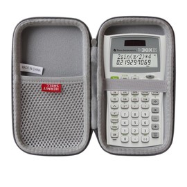Hermitshell Hard Travel Case for Texas Instruments TI-30XIIS Scientific Calculator (Gray)