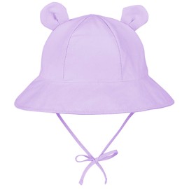 Durio Unisex Baby Toddler Sun Hat Cap Fishing Hat Beach Hat Children Baby Girls Boys Summer Hat UV Protection UPF 50+, purple