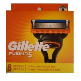 Gillette Fusion5 Manual Razor Blade Refills, 8 Cartridges