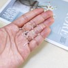 Besyvvin Plastic Curved Barbells 1.2 mm Piercing Lip Vertical Labret