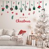 Christmas Wall Decals Xmas Wall Stickers Reindeer & Santa Claus