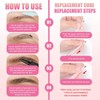 Prreal Microblading Eyebrow Pen Set,2 in 1 Dual Ended Eyebrow