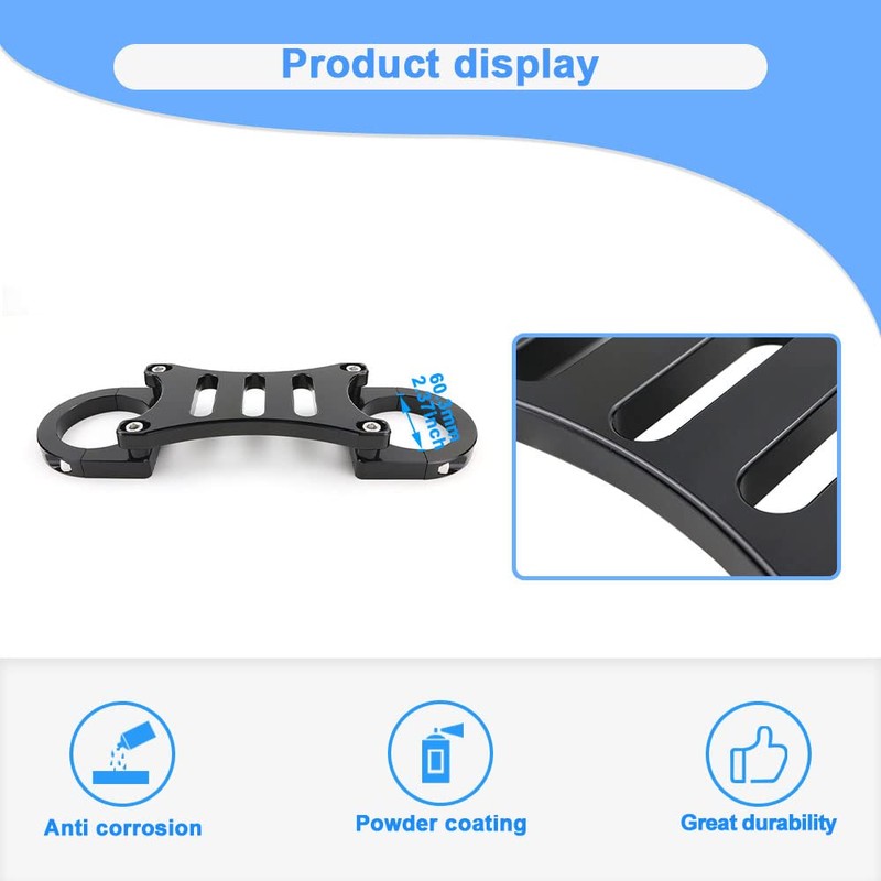 Mantt Motorcycle Method Fork Brace, Fork Stabilizer Fit for XR650L
