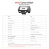 TTARTISAN M01 On-Camera Flash Light, Mini Flash Speedlite for Hot