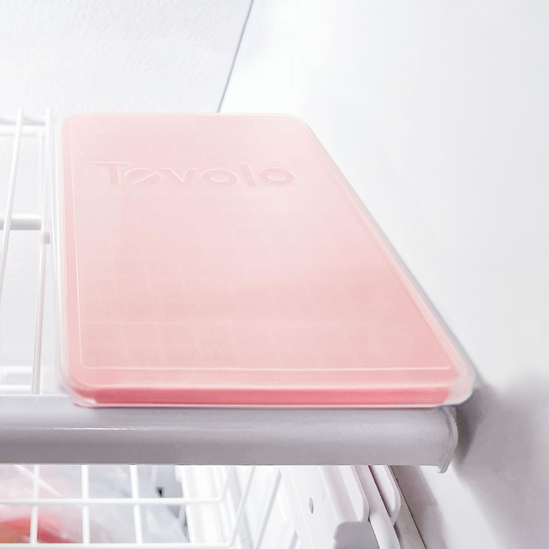 Tovolo Mini Ice Cube Tray with Lid Small Tiny Ice
