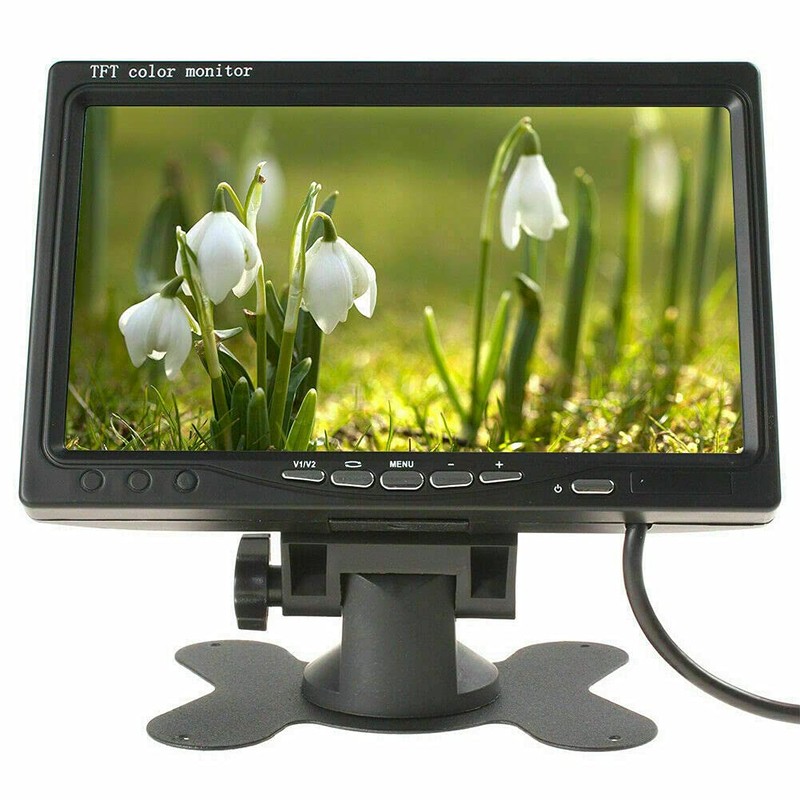 Multibao 12V-24V 7 inch TFT LCD Color HD Monitor for
