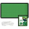 Sun Shade Outdoor Rectangle Shade Sail with 8m Rope Non-Woven