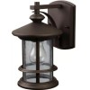 Patriot Set 2 Outdoor Wall Light Tree House Cabin Oil