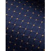 Dubulle Mens Red White Dots Striped Tie WOVEN Necktie for