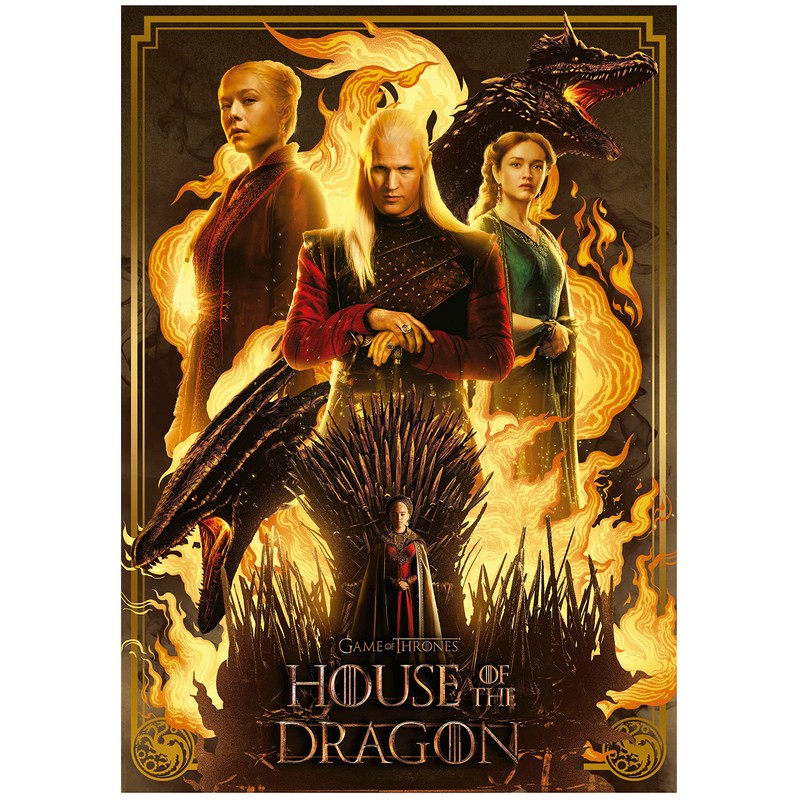 Puzzle 1000 Pieces: House of The Dragon
