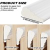 2 Pcs 196" Wedge-Shape Weather Stripping Door Seal,Windows and Doors